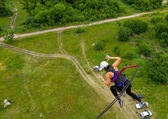 Роупджампинг - прыжки с верёвкой в Воронеже. Подарочные сертификаты Ultra Подарки. Роупджампинг в Воронеже - Экстремальный оригинальный подарок или подарочный сертификат на Роупджампинг - прыжки с верёвкой. Сервис UltraPodarki.ru 8-800-505-95-30. роупджампинг Воронеж, прыжок веревка Воронеж, роупджампинг, прыжок веревка, прыжок с веревкой, Подарок, подарочный сертификат, экстрим, экстремальный подарок