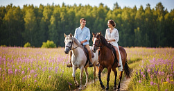 Конная прогулка 